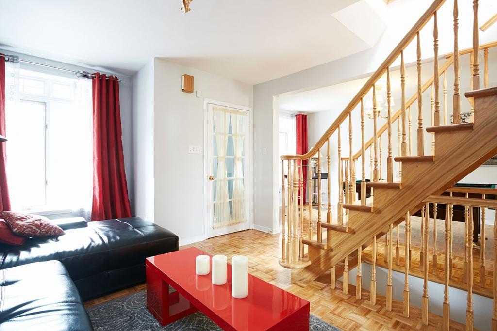 Villa Big Cozy House Montréal Exterior foto